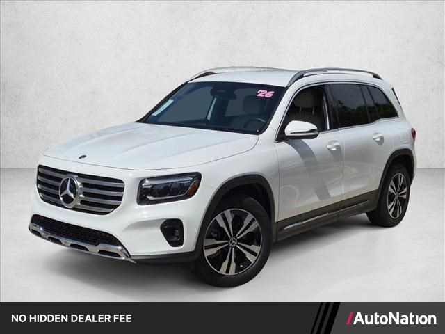 Polar White 2026 Mercedes-Benz GLB SUV / Crossover Front-Wheel Drive Automatic