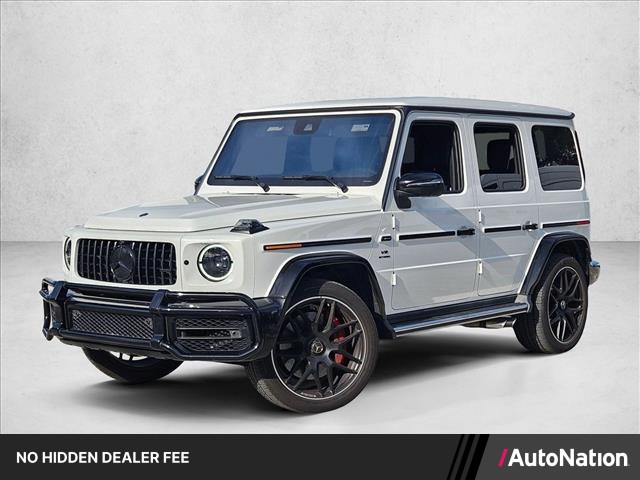 Manufaktur Moonlight White Metallic 2024 Mercedes-Benz G-Class SUV / Crossover All-Wheel Drive Automatic
