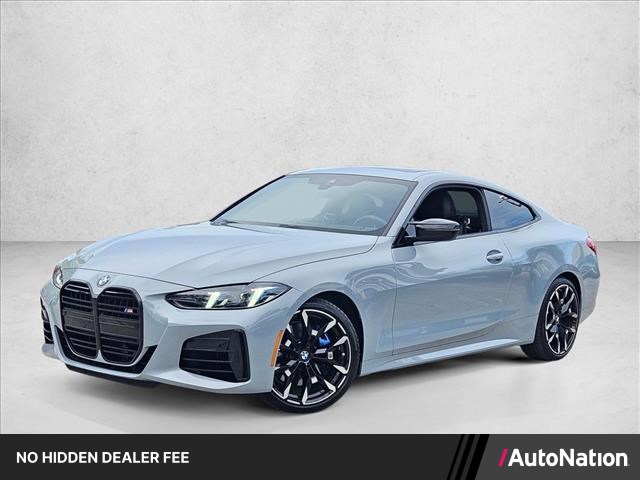 Gray (Brooklyn Grey Metallic) 2025 BMW 4 Series Coupe Rear-Wheel Drive Automatic