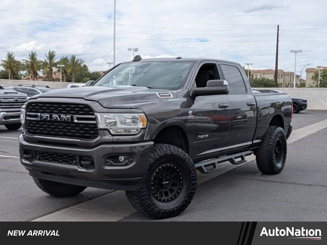 Gray (Granite Crystal Metallic Clearcoat) 2022 RAM 2500 Big Horn Crew Cab 4WD Pickup Truck Four-Wheel Drive 6-Speed Automatic