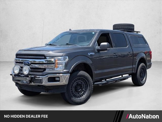Gray (Magnetic Metallic) 2018 Ford F-150 Pickup Truck Four-Wheel Drive Automatic
