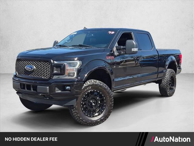 Agate Black Metallic 2019 Ford F-150 Pickup Truck Four-Wheel Drive Automatic