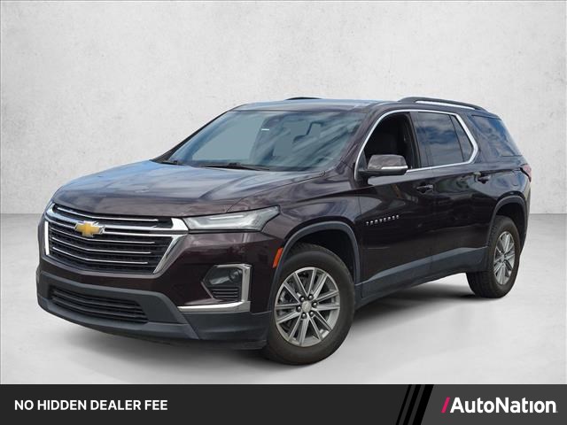 Black Cherry Metallic 2023 Chevrolet Traverse SUV / Crossover Front-Wheel Drive 9-Speed Automatic