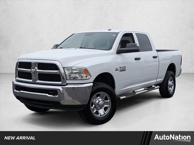 Bright White Clearcoat 2017 RAM 2500 Tradesman Crew Cab 4WD Pickup Truck Four-Wheel Drive 6-Speed Automatic