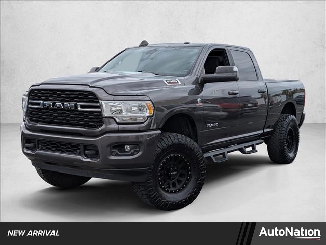 Gray (Granite Crystal Metallic Clearcoat) 2022 RAM 2500 Big Horn Crew Cab 4WD Pickup Truck Four-Wheel Drive 6-Speed Automatic