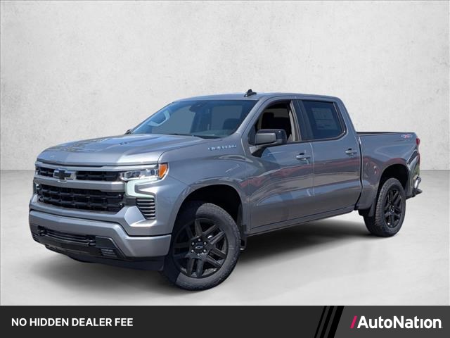 Sterling Gray Metallic 2026 Chevrolet Silverado 1500 Pickup Truck Four-Wheel Drive Automatic