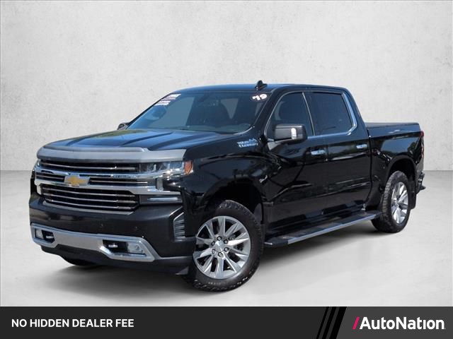 Black 2019 Chevrolet Silverado 1500 Pickup Truck Four-Wheel Drive 8-Speed Automatic