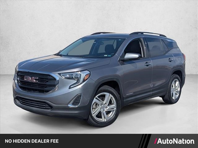 Gray (Satin Steel Metallic) 2019 GMC Terrain SUV / Crossover Front-Wheel Drive 9-Speed Automatic