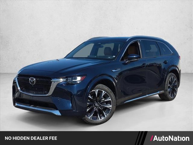Deep Crystal Blue Mi 2024 Mazda CX-90 SUV / Crossover All-Wheel Drive 8-Speed Automatic