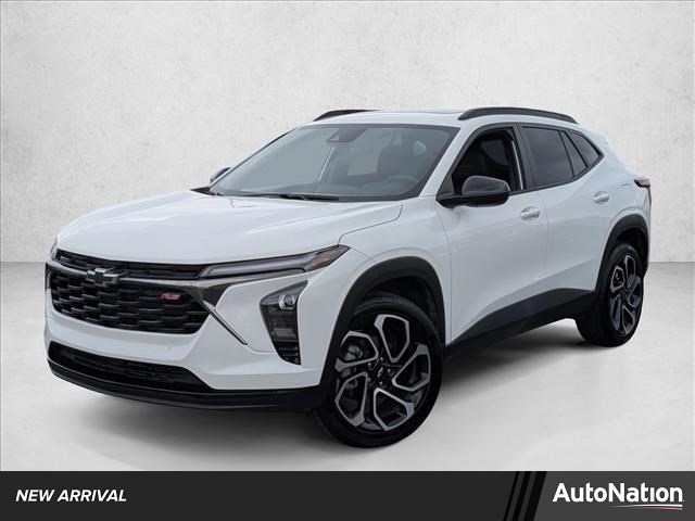 Summit White 2025 Chevrolet Trax RS with 2RS FWD SUV / Crossover Front-Wheel Drive 6-Speed Automatic