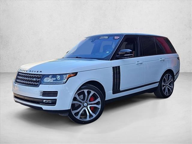 Fuji White 2017 Land Rover Range Rover SUV / Crossover All-Wheel Drive 8-Speed Automatic