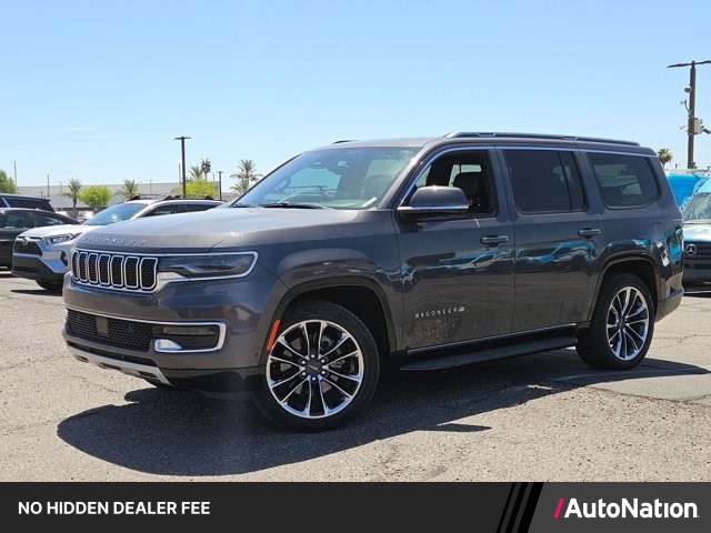 Baltic Gray Metallic Clearcoat 2022 Jeep Wagoneer Series II 4WD SUV / Crossover Four-Wheel Drive 8-Speed Automatic