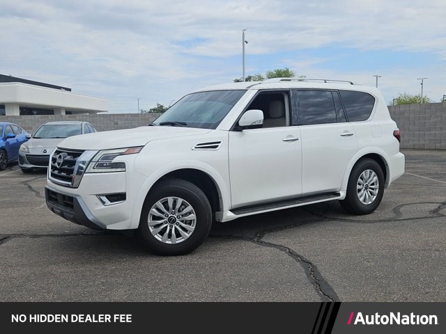 Aspen White Tricoat 2024 Nissan Armada SUV / Crossover 4X2 Automatic