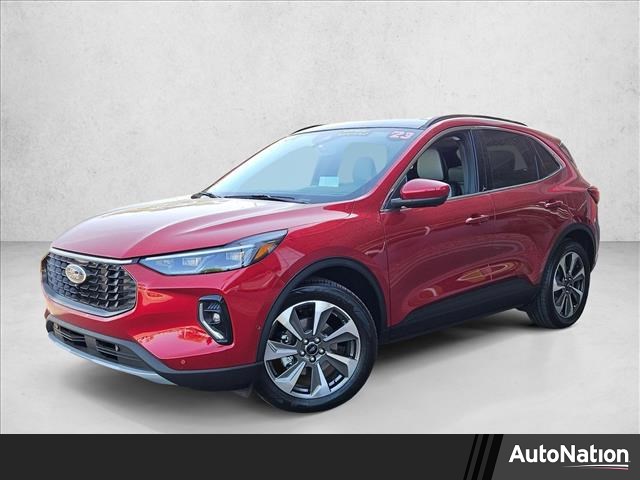 Rapid Red Metallic Tinted Clearcoat 2023 Ford Escape Hybrid Platinum FWD SUV / Crossover Front-Wheel Drive Automatic