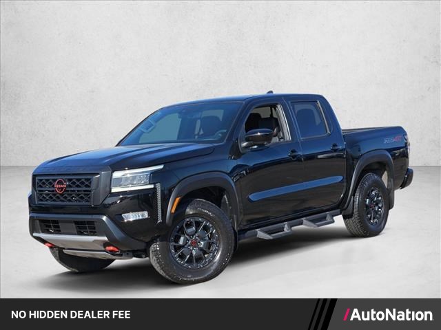 Super Black 2023 Nissan Frontier PRO-4X Crew Cab 4WD Pickup Truck Four-Wheel Drive Automatic