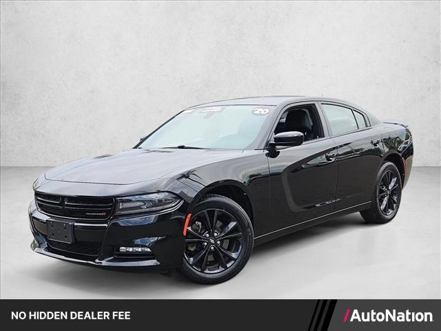 Pitch Black Clearcoat 2020 Dodge Charger SXT AWD Sedan All-Wheel Drive 8-Speed Automatic