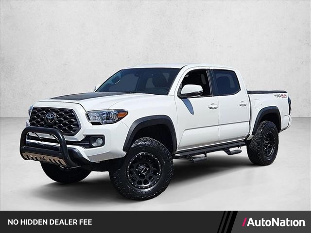 Super White 2020 Toyota Tacoma Pickup Truck Four-Wheel Drive Automatic