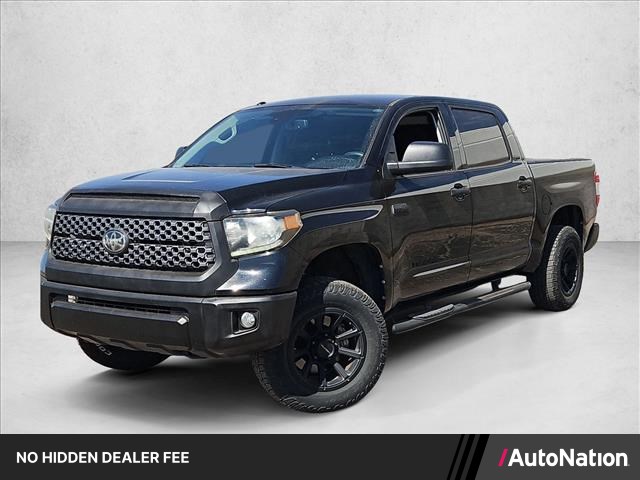 Midnight Black Metallic 2019 Toyota Tundra Pickup Truck Four-Wheel Drive Automatic