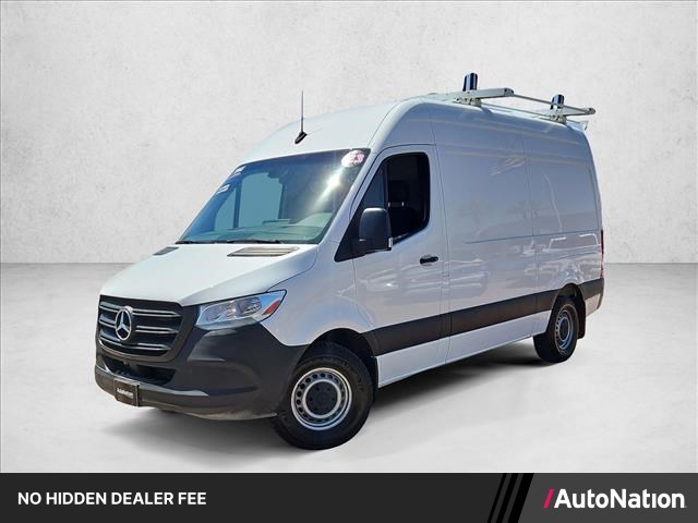 Arctic White 2023 Mercedes-Benz Sprinter Cargo 2500 144 RWD Van Rear-Wheel Drive Automatic