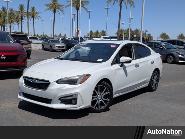 Crystal White Pearl 2018 Subaru Impreza 2.0i Limited Sedan AWD Sedan All-Wheel Drive Automatic