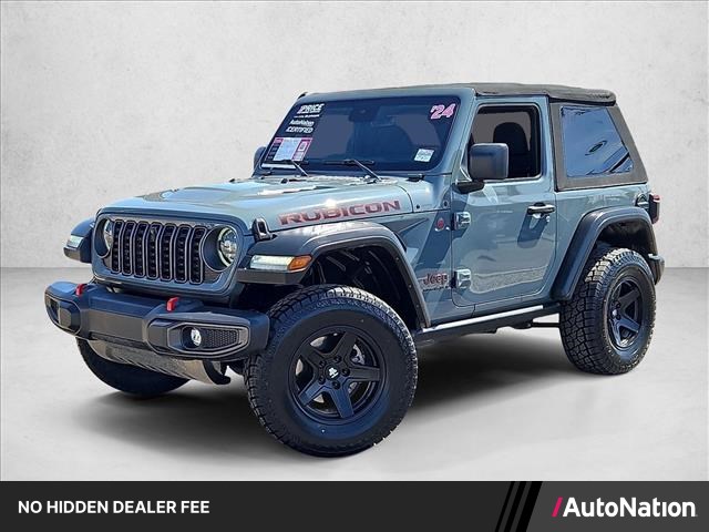Anvil Clear Coat 2024 Jeep Wrangler SUV / Crossover Four-Wheel Drive 8-Speed Automatic