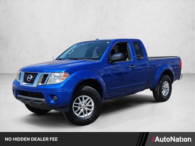 Metallic Blue 2015 Nissan Frontier Pickup Truck 4X2 Automatic