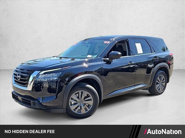 Super Black 2025 Nissan Pathfinder SUV / Crossover Front-Wheel Drive Automatic