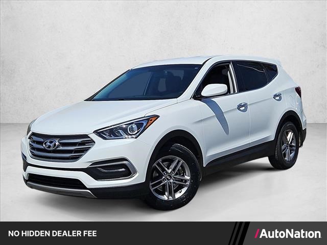 Pearl White 2018 Hyundai Santa Fe Sport SUV / Crossover Front-Wheel Drive Automatic
