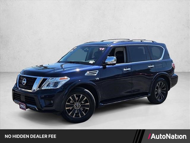 Hermosa Blue Pearl 2019 Nissan Armada SUV / Crossover Four-Wheel Drive Automatic