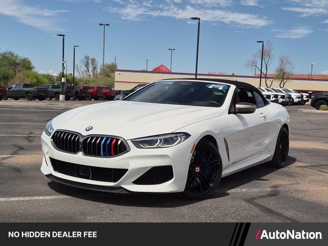 Alpine White 2019 BMW 8 Series Convertible All-Wheel Drive Automatic