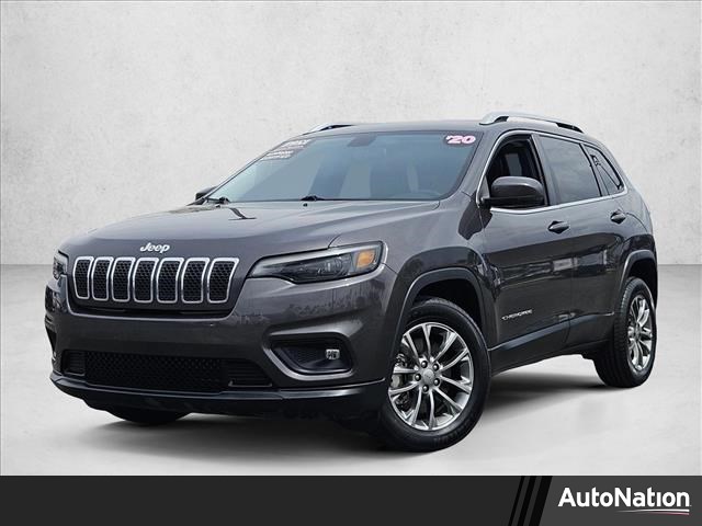 Gray (Granite Crystal Metallic Clearcoat) 2020 Jeep Cherokee Latitude Plus FWD SUV / Crossover Front-Wheel Drive 9-Speed Automatic