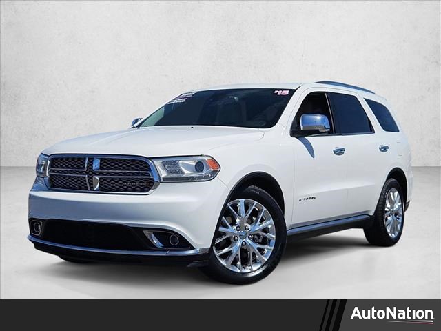 Bright White Clearcoat 2015 Dodge Durango Citadel RWD SUV / Crossover Rear-Wheel Drive 8-Speed Automatic