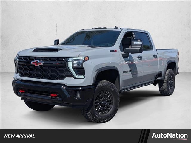 Slate Gray Metallic 2025 Chevrolet Silverado 2500HD ZR2 Crew Cab 4WD Pickup Truck Four-Wheel Drive Automatic