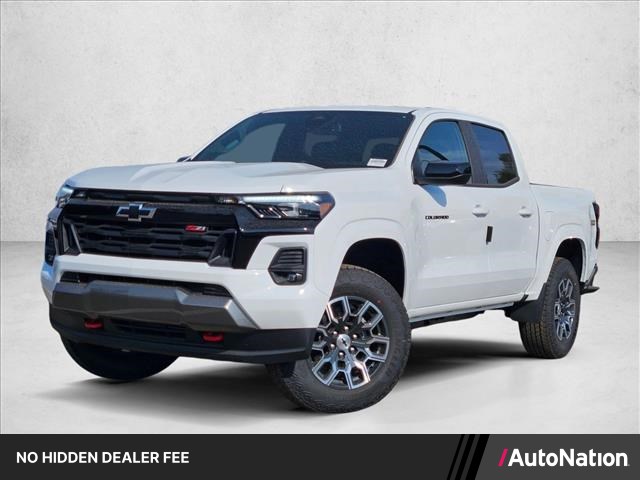 Summit White 2026 Chevrolet Colorado Pickup Truck Four-Wheel Drive 8-Speed Automatic