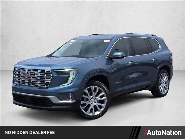Downpour Metallic 2025 GMC Acadia Denali FWD SUV / Crossover Front-Wheel Drive 8-Speed Automatic