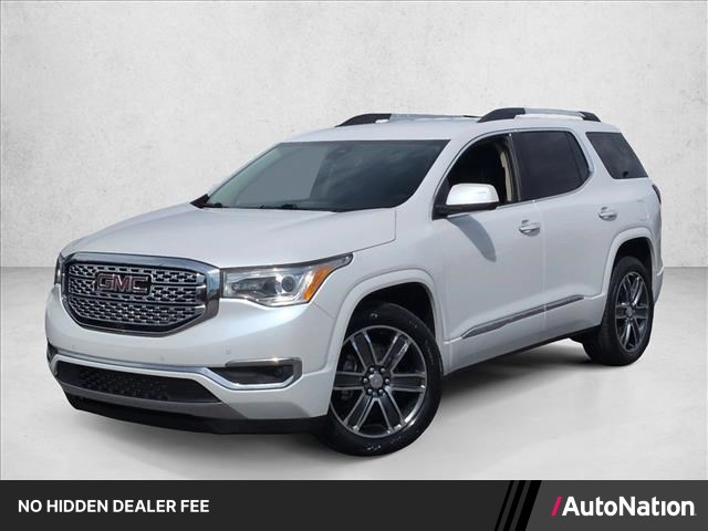 White Frost Tricoat 2019 GMC Acadia Denali AWD SUV / Crossover Four-Wheel Drive 6-Speed Automatic