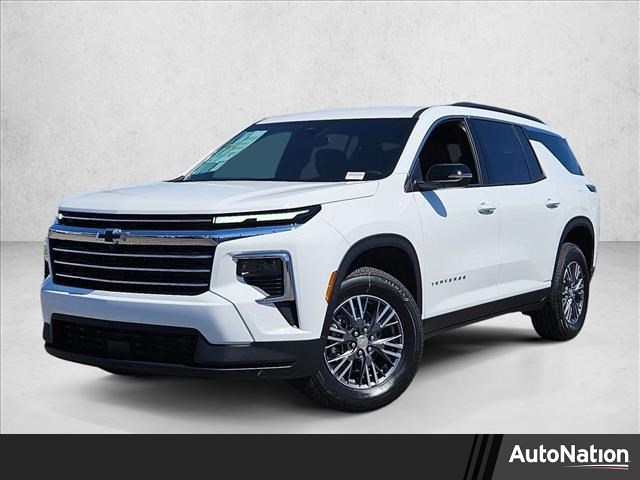 Summit White 2026 Chevrolet Traverse LT FWD SUV / Crossover Front-Wheel Drive 8-Speed Automatic