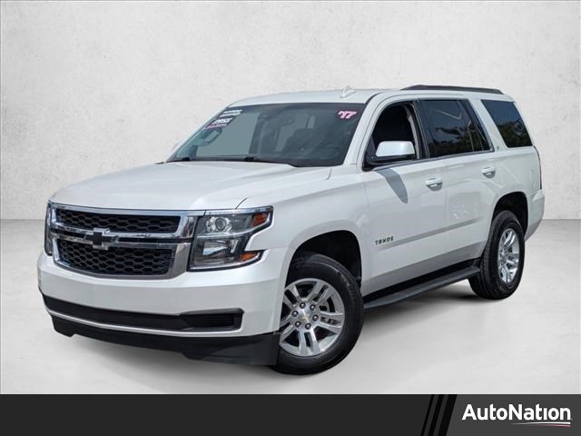 White (Iridescent Pearl Tricoat) 2017 Chevrolet Tahoe LT RWD SUV / Crossover 4X2 6-Speed Automatic