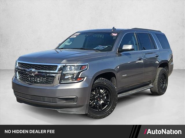 Gray (Tungsten Metallic) 2016 Chevrolet Tahoe LT RWD SUV / Crossover 4X2 6-Speed Automatic