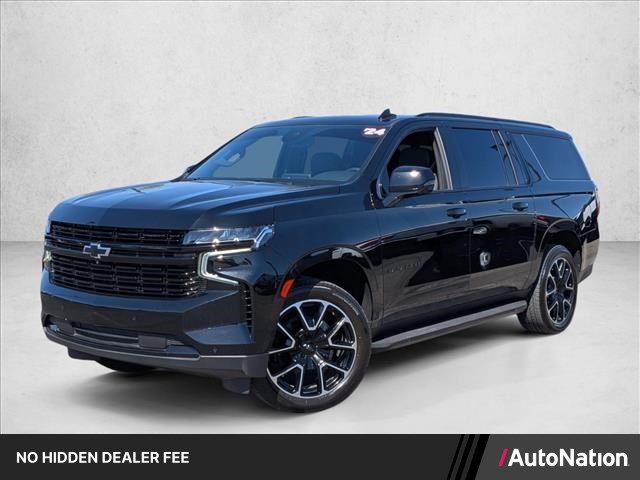 Black 2024 Chevrolet Suburban RST 4WD SUV / Crossover Four-Wheel Drive Automatic