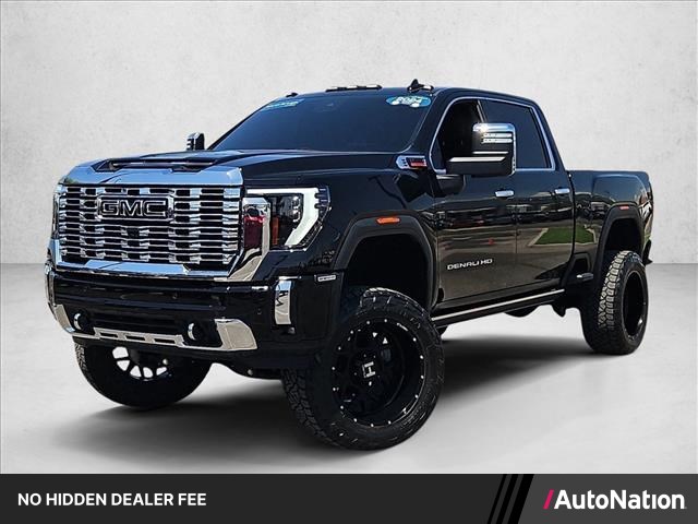 Onyx Black 2024 GMC Sierra 2500HD Pickup Truck Four-Wheel Drive Automatic