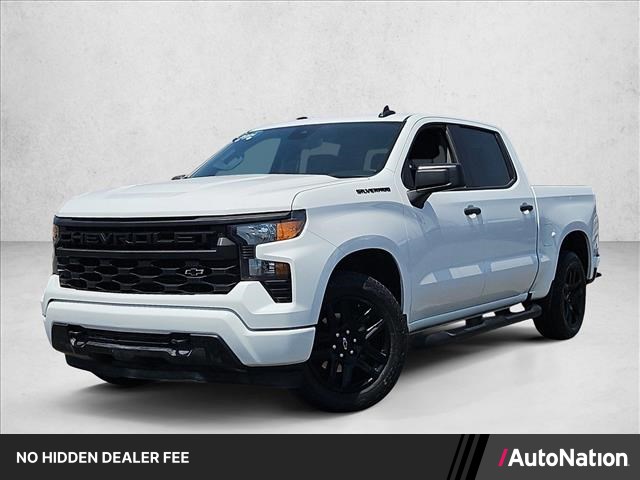 Summit White 2024 Chevrolet Silverado 1500 Pickup Truck 4X2 8-Speed Automatic