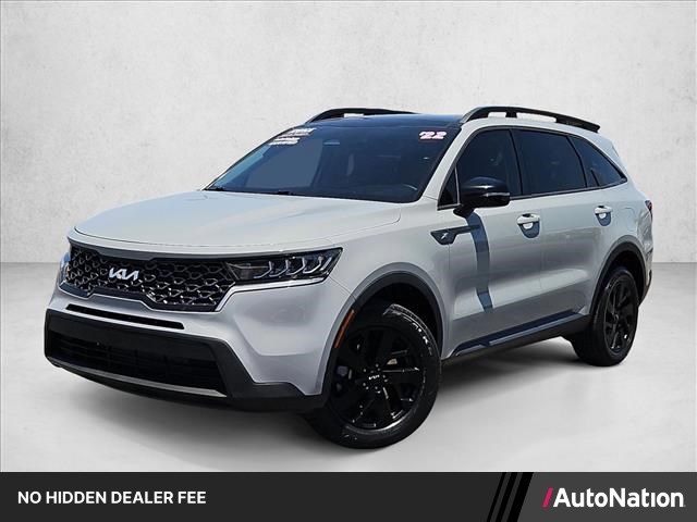 Wolf Gray 2022 Kia Sorento X-Line S AWD SUV / Crossover All-Wheel Drive Automatic