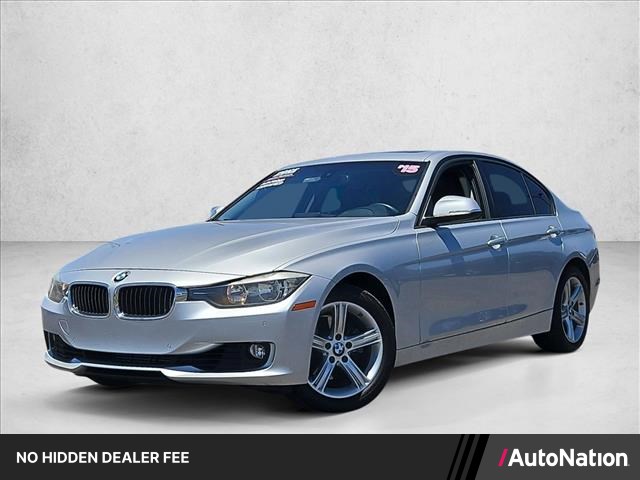Glacier Silver Metallic 2015 BMW 3 Series Sedan Rear-Wheel Drive Automatic