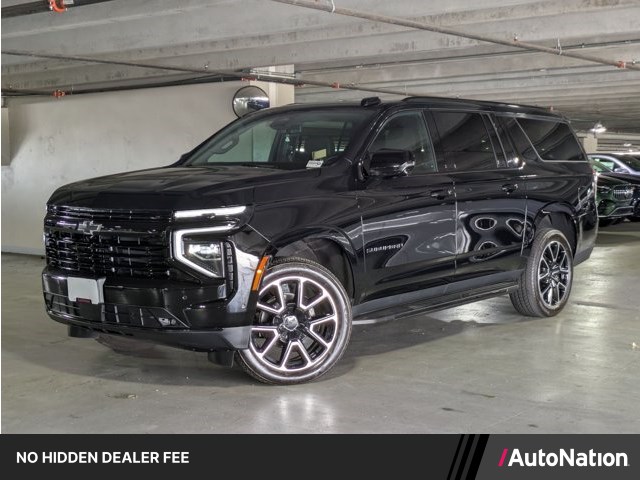 Black 2025 Chevrolet Suburban SUV / Crossover Four-Wheel Drive Automatic