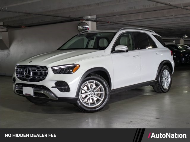 Polar White 2025 Mercedes-Benz GLE SUV / Crossover Rear-Wheel Drive Automatic