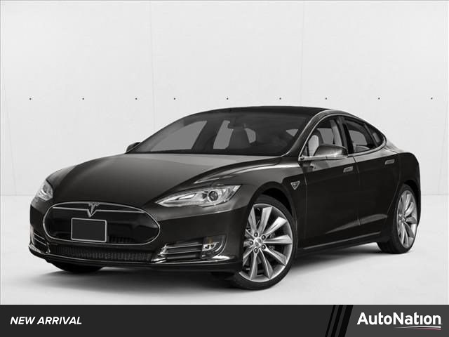Titanium Metallic 2016 Tesla Model S 75 RWD Sedan Rear-Wheel Drive Automatic