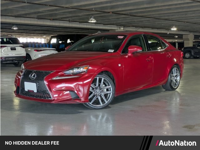 Matador Red Mica 2015 Lexus IS Sedan Rear-Wheel Drive Automatic
