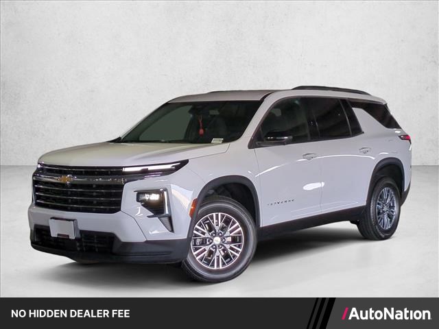 Summit White 2025 Chevrolet Traverse SUV / Crossover Front-Wheel Drive 8-Speed Automatic