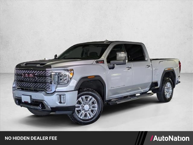 Quicksilver Metallic 2021 GMC Sierra 2500HD Pickup Truck Four-Wheel Drive Automatic